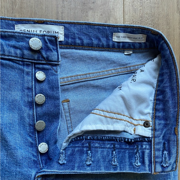 Denim Forum|28 Yoko High Rise Slim - Picture 4 of 7